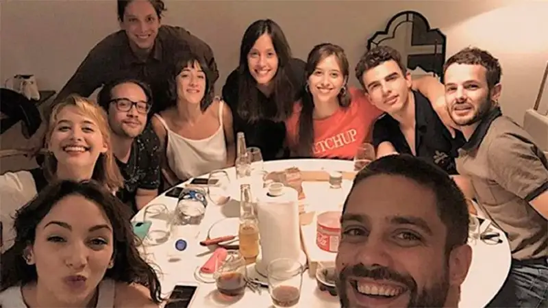 Los ex "Patito Feo" se reunieron para apoyar a Thelma Fardin