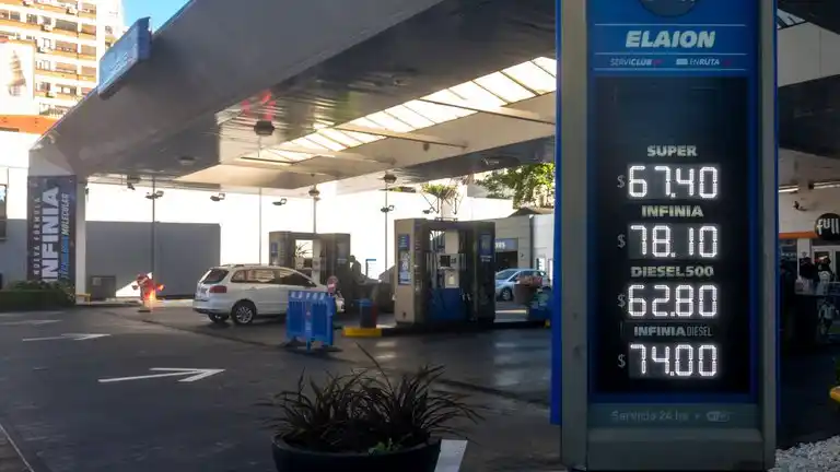 YPF aumentó los precios de sus combustibles un 4,5% promedio en todo el país