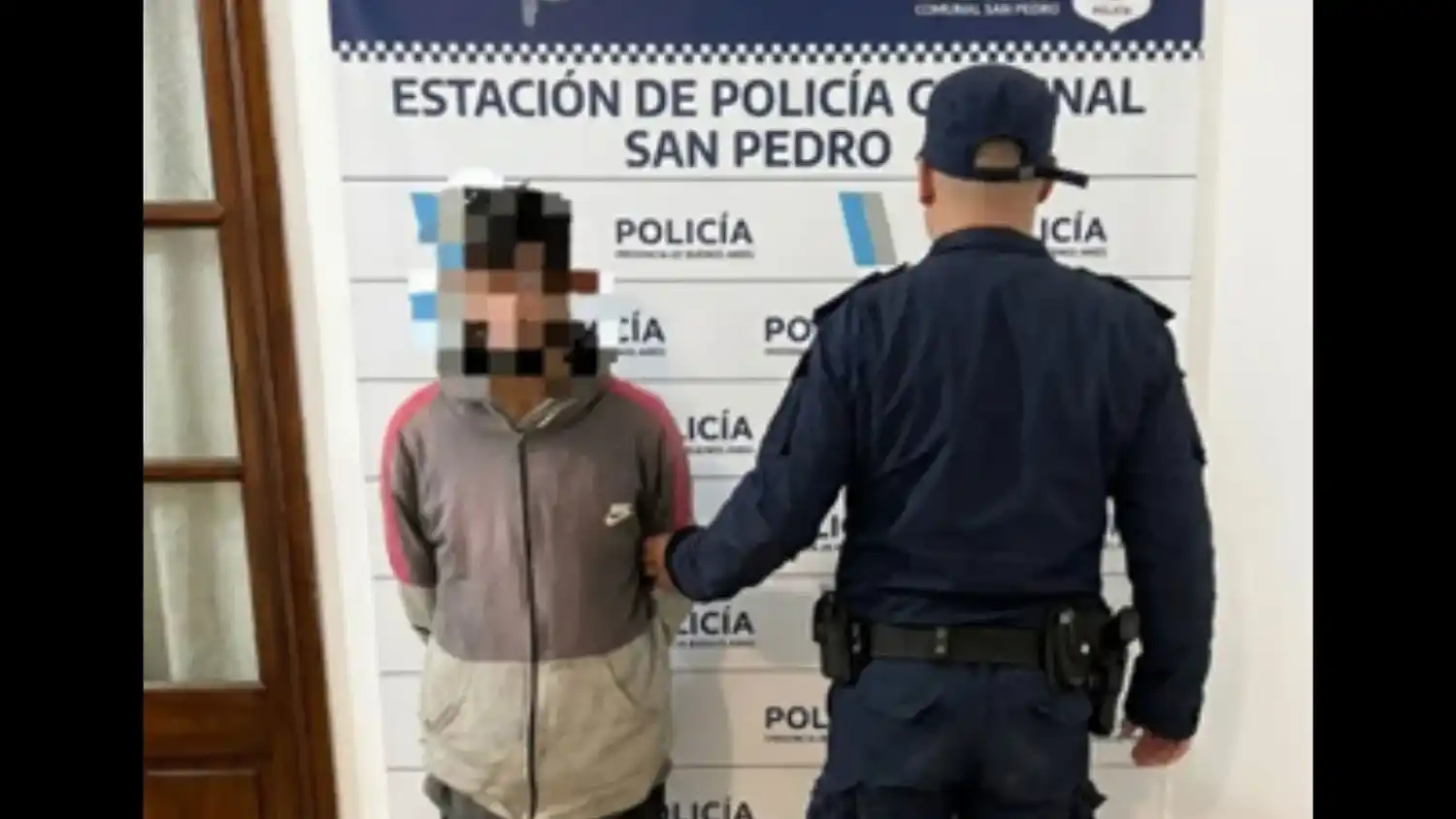 El individuo fue detenido en la madrugada de este sábado en calle Saavedra al 800.