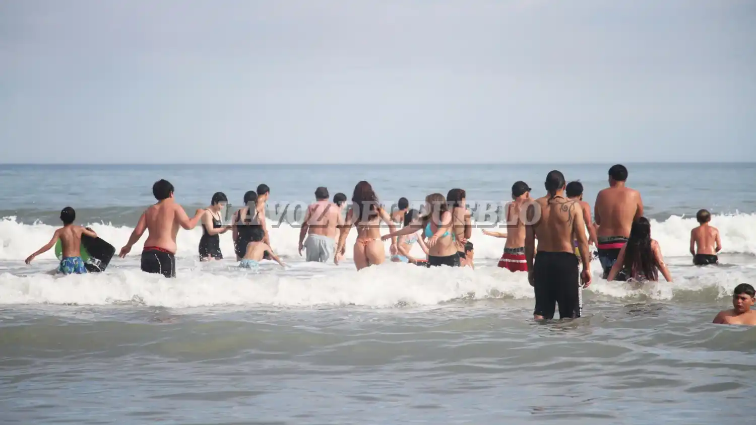 El verano fue recibido con los brazos abiertos en Claromecó