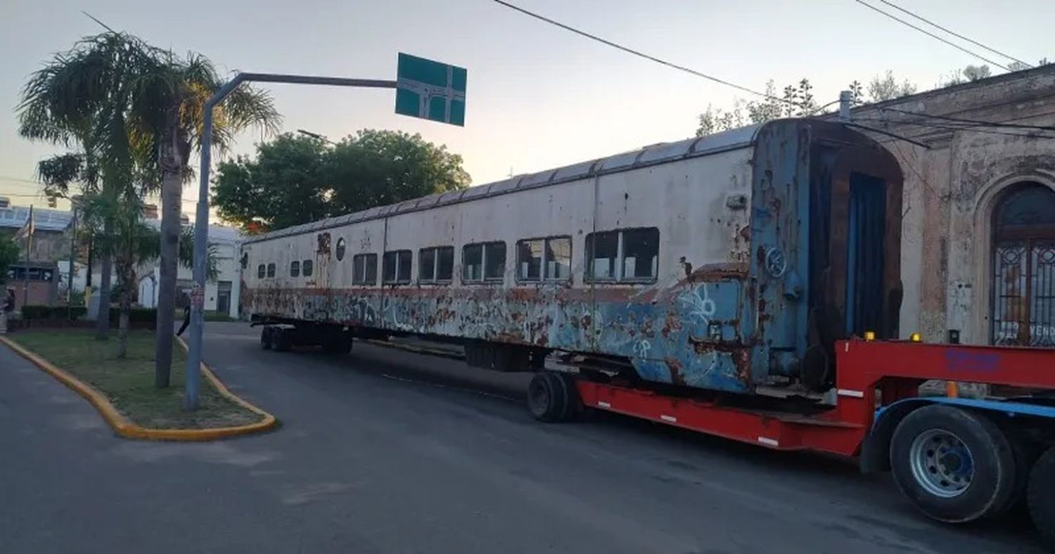 Pergamino tendrá un polo gastronómico con vagones de trenes restaurados