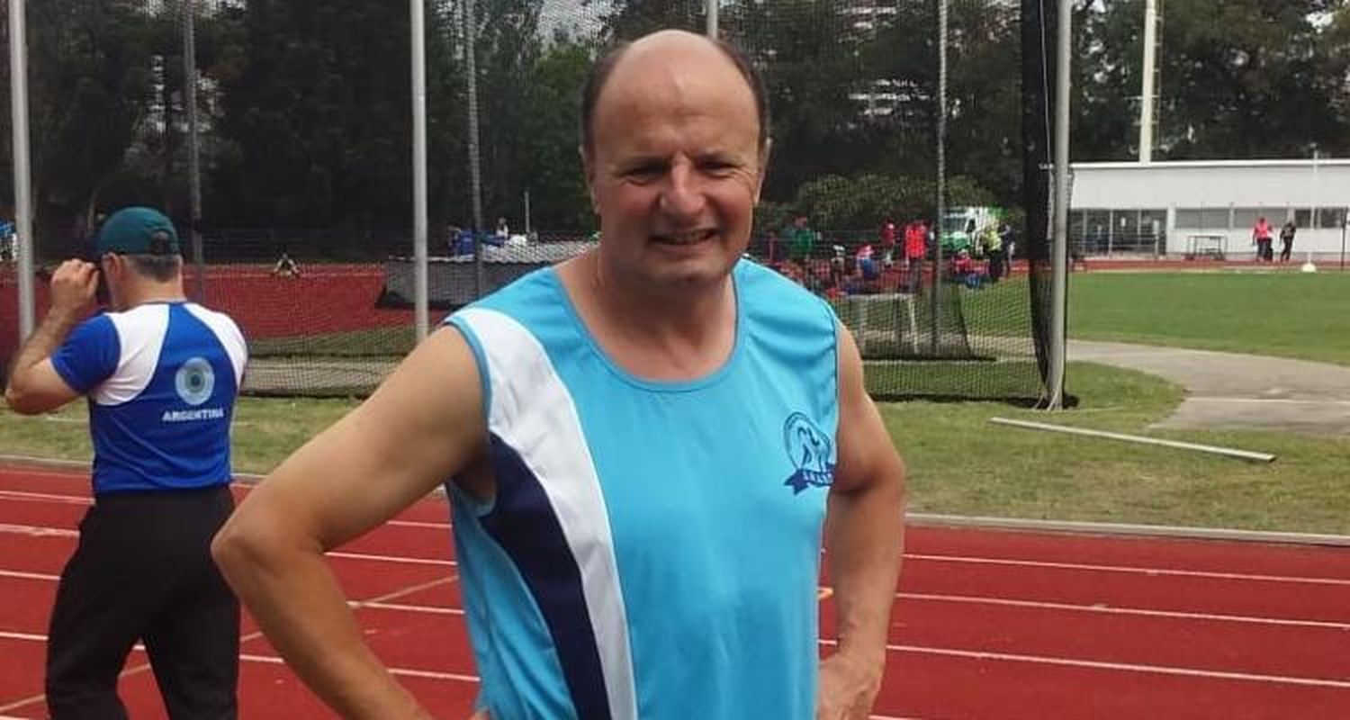 23 años después, Pablo Guacone volvió a competir en atletismo