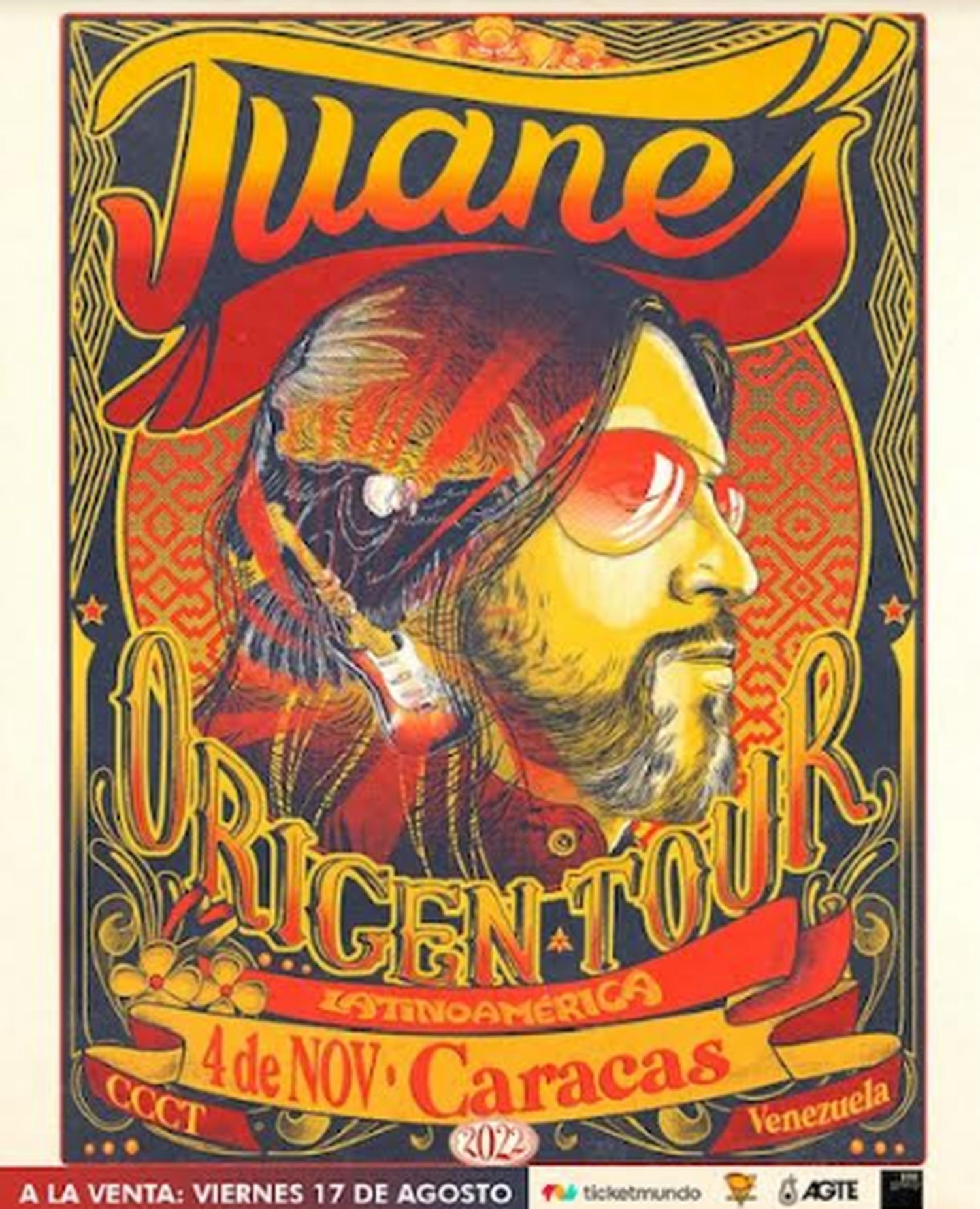 Juanes vuelve a Caracas después de más de una década. Foto suministrada