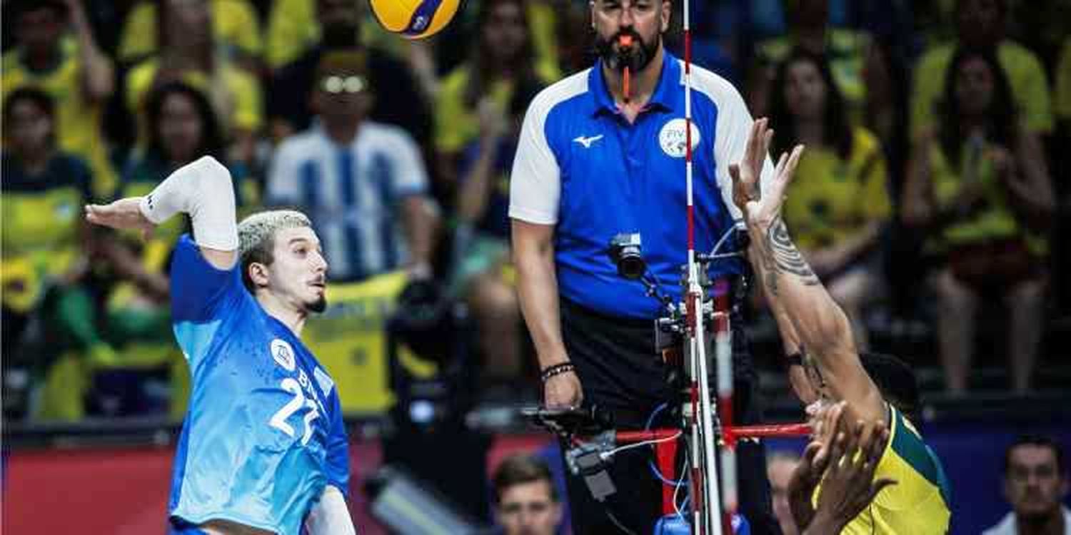 La Selección cayó en tie break contra 
Brasil en su segunda presentación