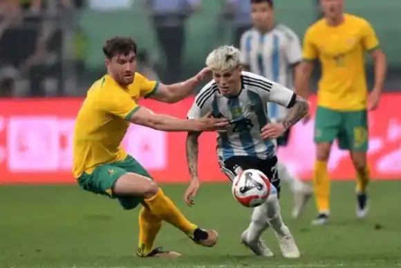 Garnacho podría ser titular ante Indonesia