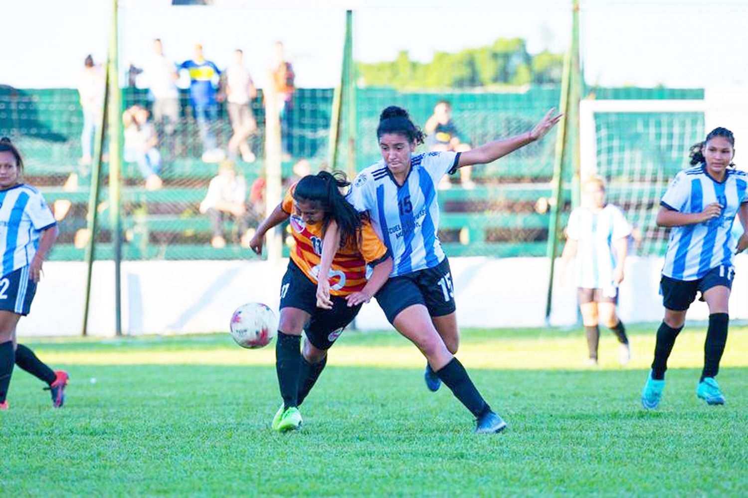 Acondicionan canchas para el Torneo
de La Amistad-Copa Gildo Insfrán