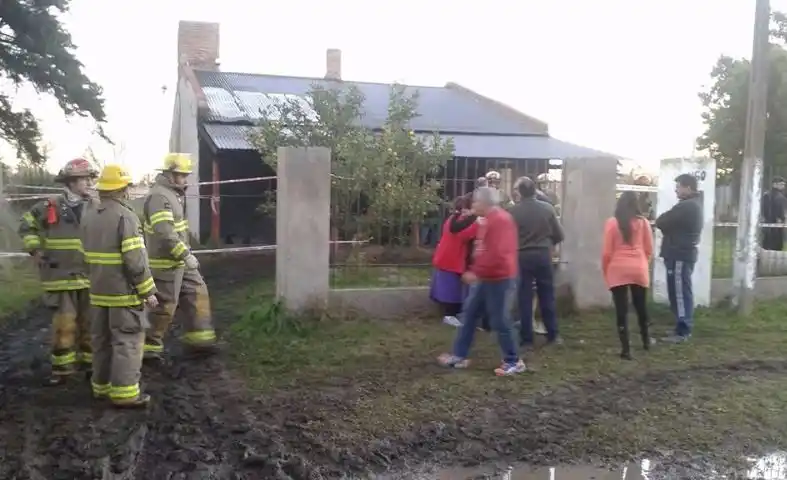 Balcarce: Murió una nena tras un incendio en su vivienda 