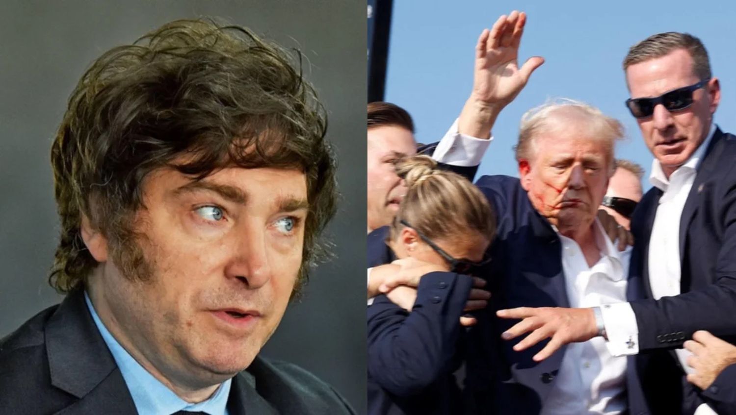 Javier Milei se refirió al atentado contra Trump.