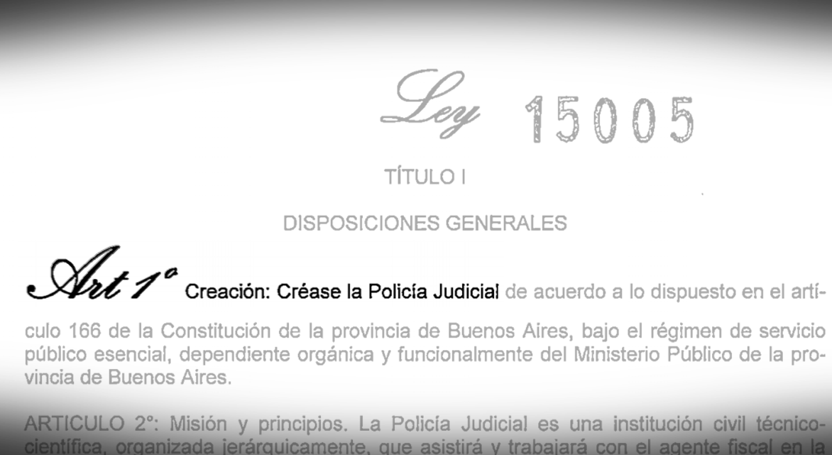 Cómo será la flamante Policía Judicial bonaerense