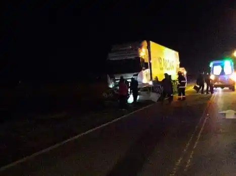 Dos muertos en un accidente en la Ruta Provincial 4