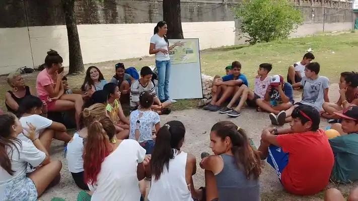 En la Colonia Municipal se llevó adelante un taller sobre residuos