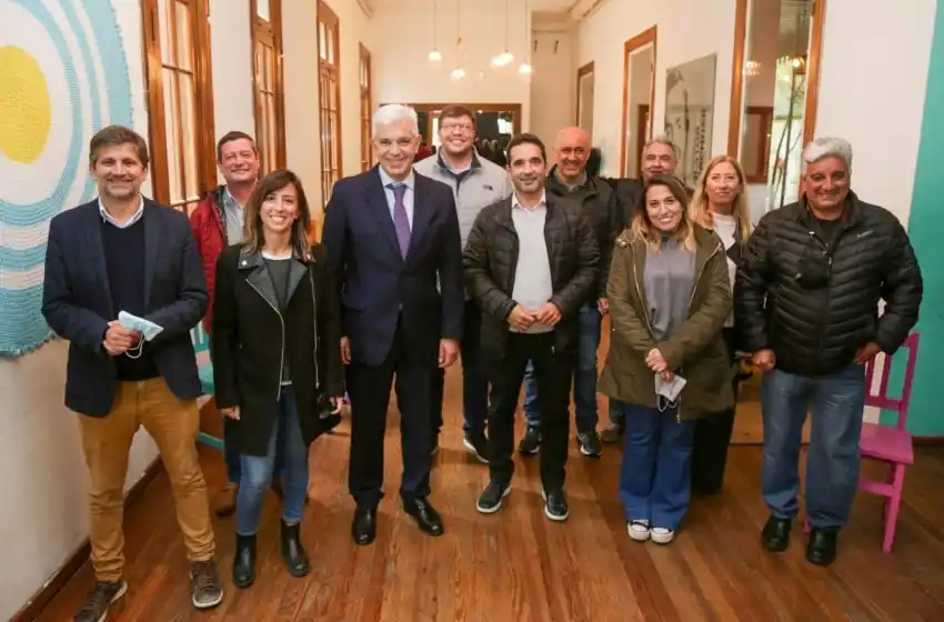 Julián Domínguez se reunió con los candidatos del Frente de Todos