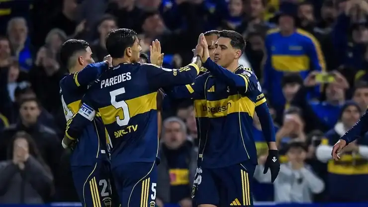 La bestia Merentiel fue el autor del único gol del partido.