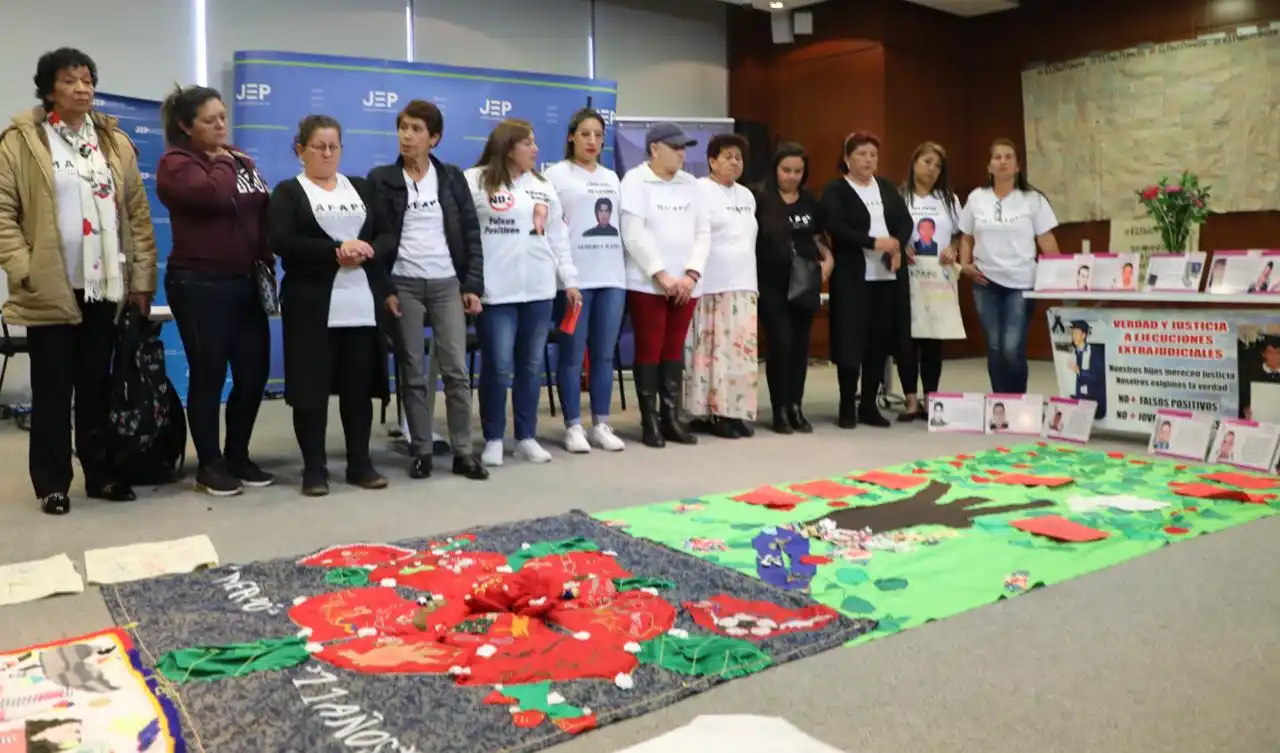 Las víctimas fueron escuchadas en la JEP