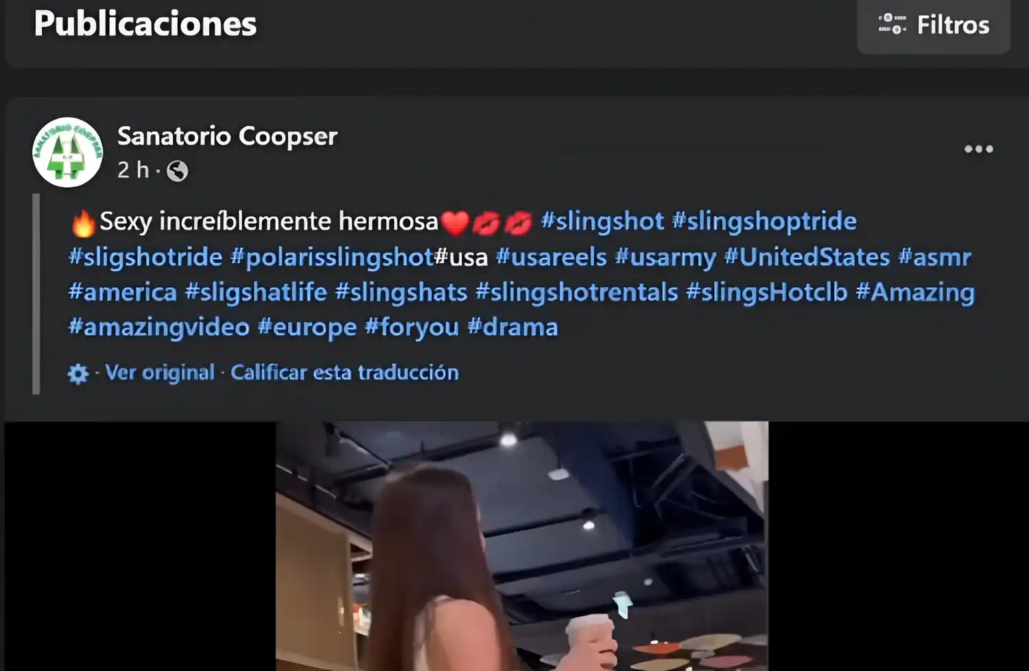 HACKEO SANATORIO COOPSER FACEBOOK