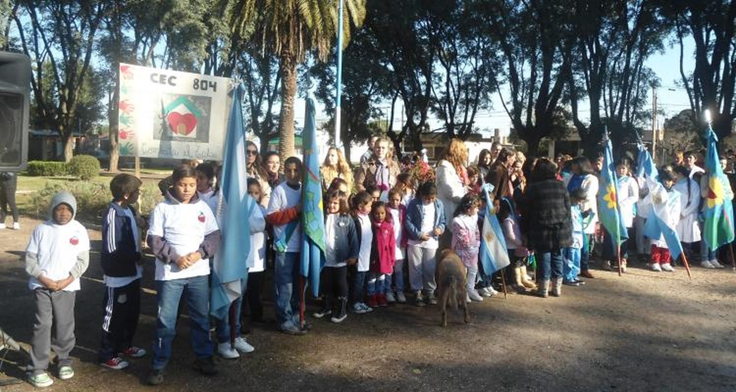 Río Tala: Acto protocolar por el 25 de Mayo