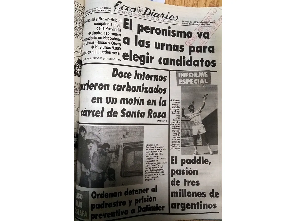 Domingo 28 de julio de 1991