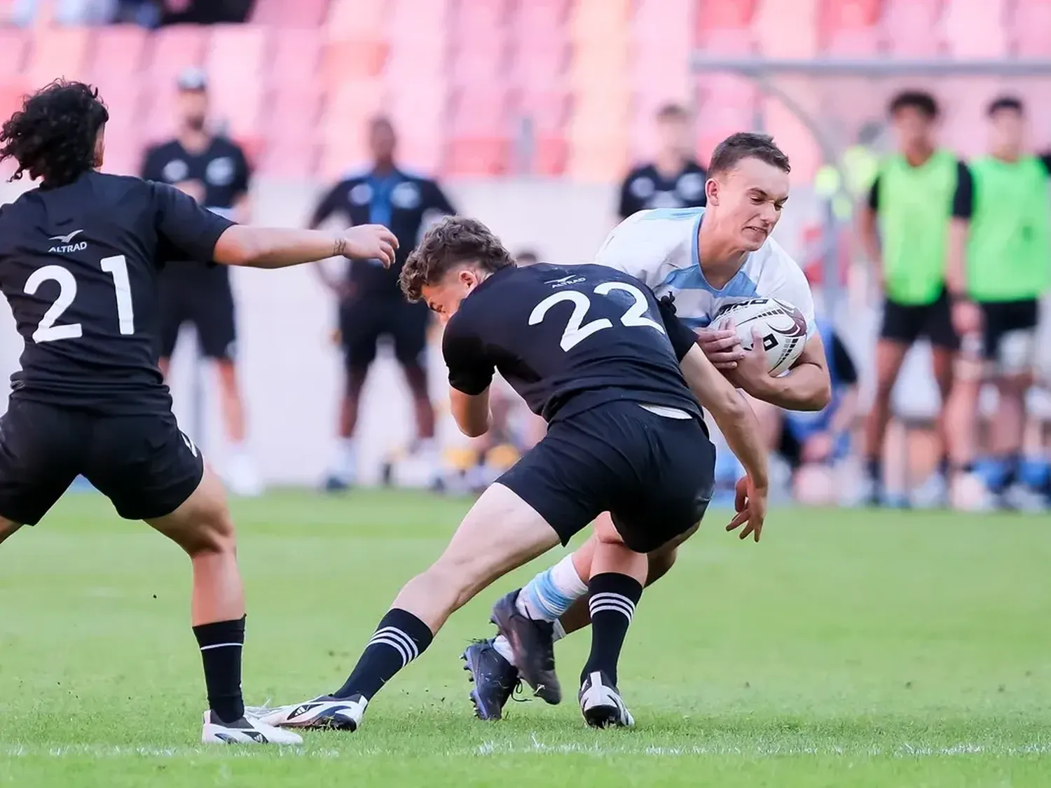 Los Pumitas sufren una derrota abultada ante Nueva Zelanda en el Rugby Championship M20