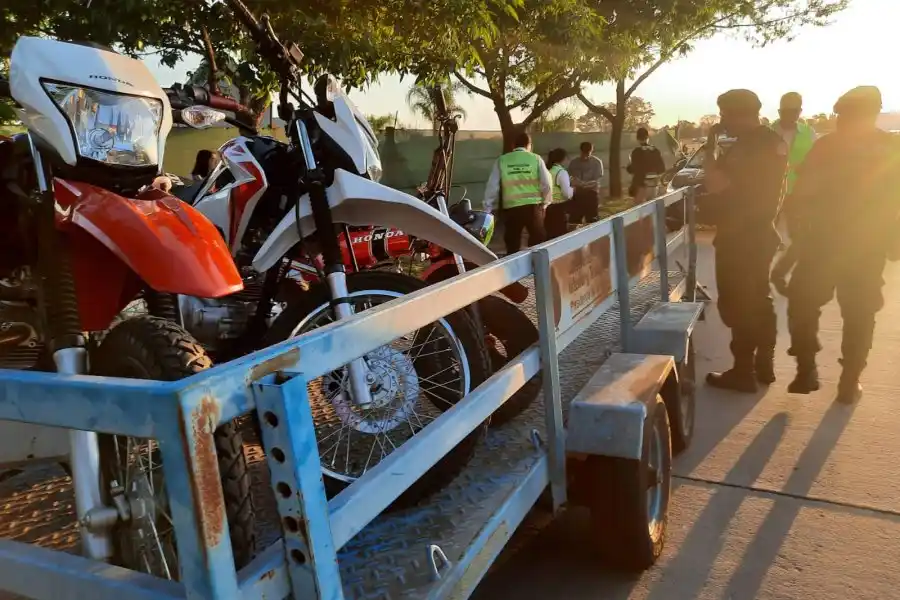 El Municipio retuvo 37 motos durante el fin de semana