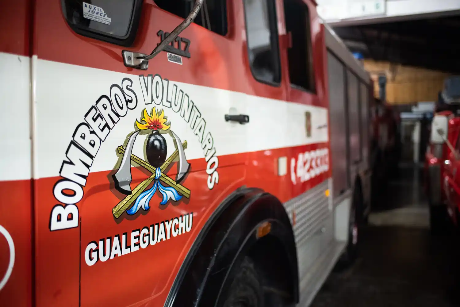 Se incendió un auto en plena madrugada de Gualeguaychú 