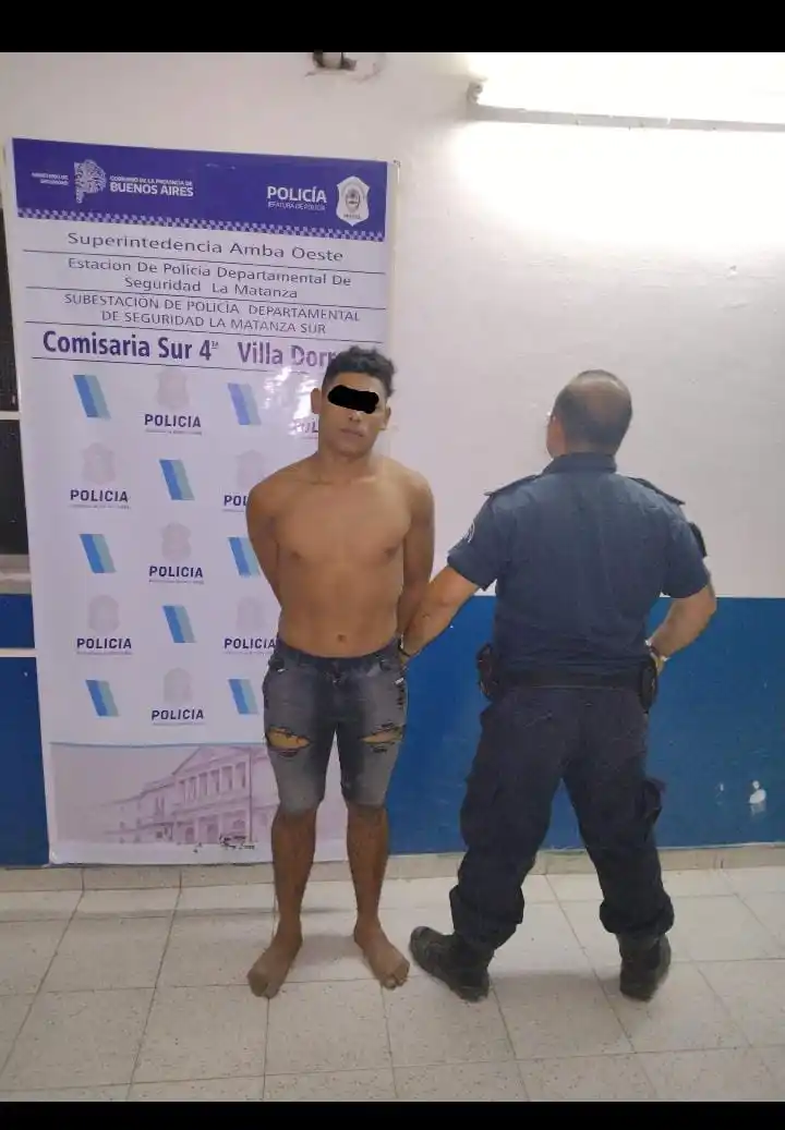 La Matanza: Cayó un peligroso delincuente acusado de homicidio que tenía pedido de captura internacional