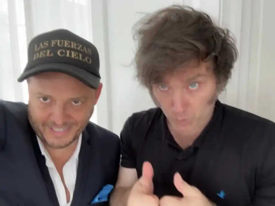 Milei reordena su equipo: Reidel renunció como asesor, pero continúa en Nucleoeléctrica. Foto: Redes sociales