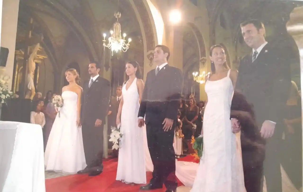 Boda por triplicado en el Santísimo Sacramento.