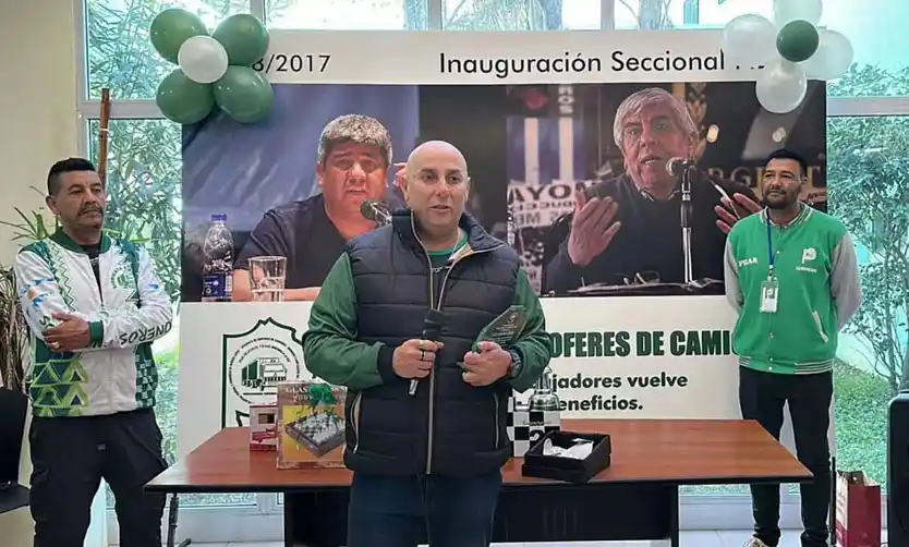 José Luis Moreira asumió como titular del Sindicato de Camioneros de Pilar