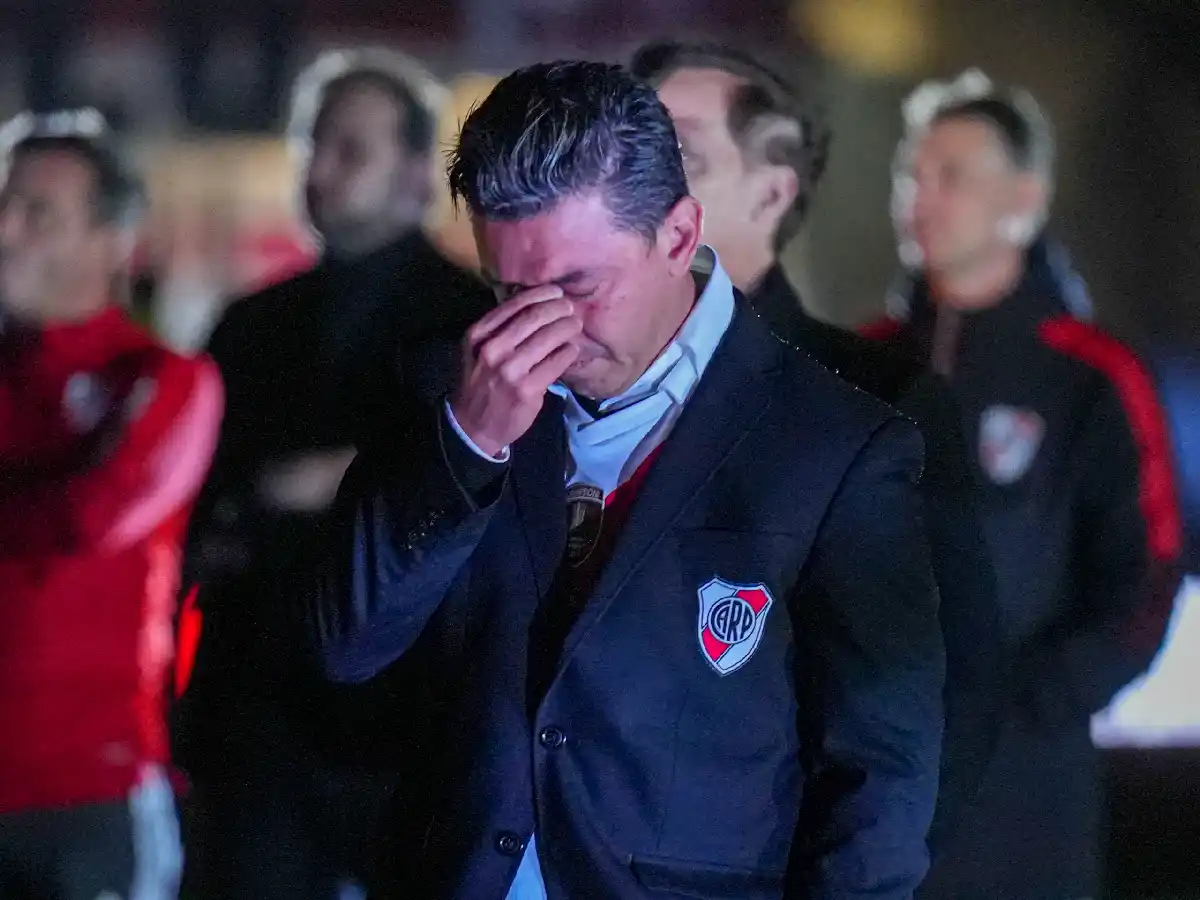 River despidió con emoción a Gallardo