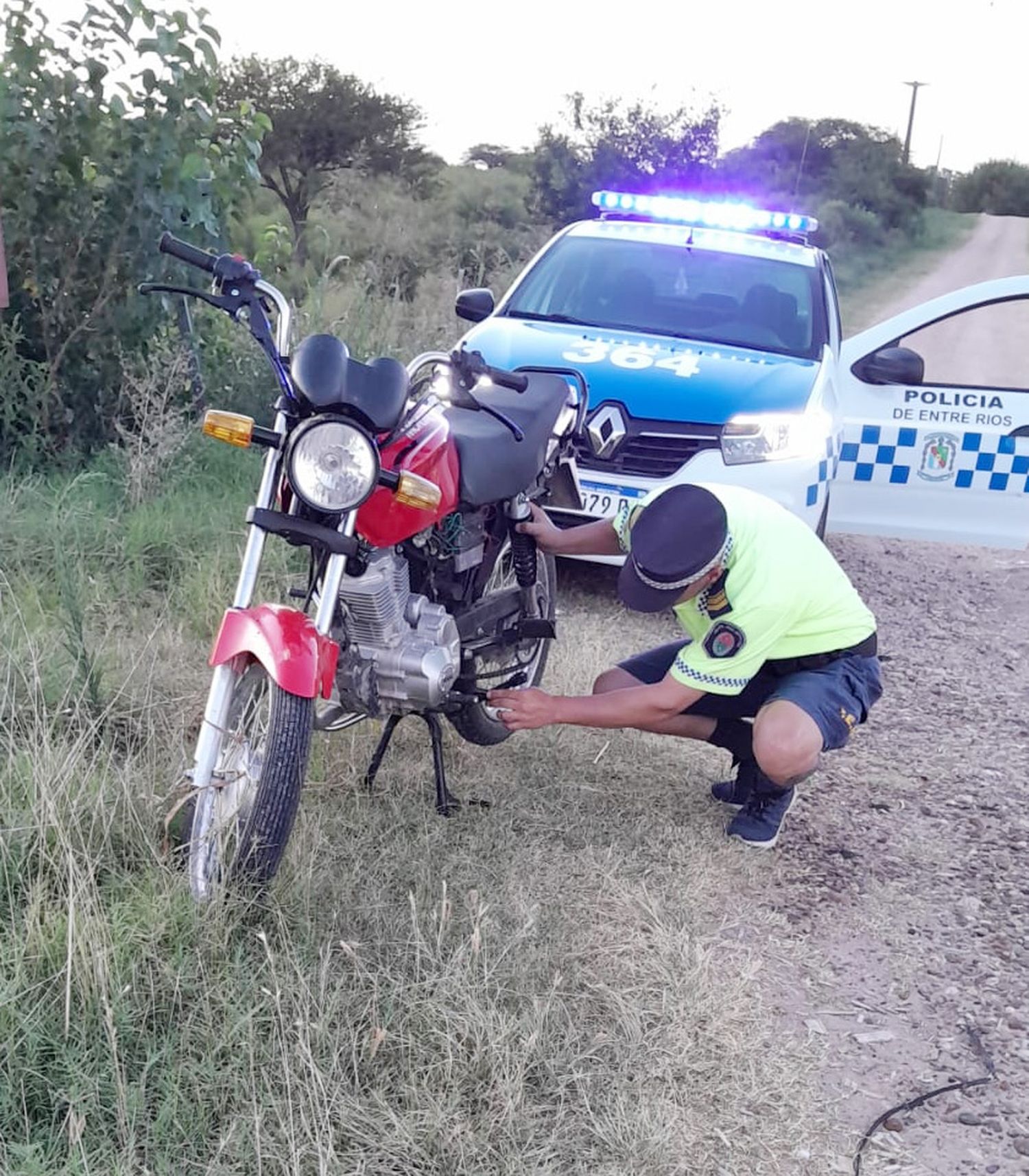 Secuestraron una motocicleta con pedido de secuestro y un automóvil con documentación apócrifa