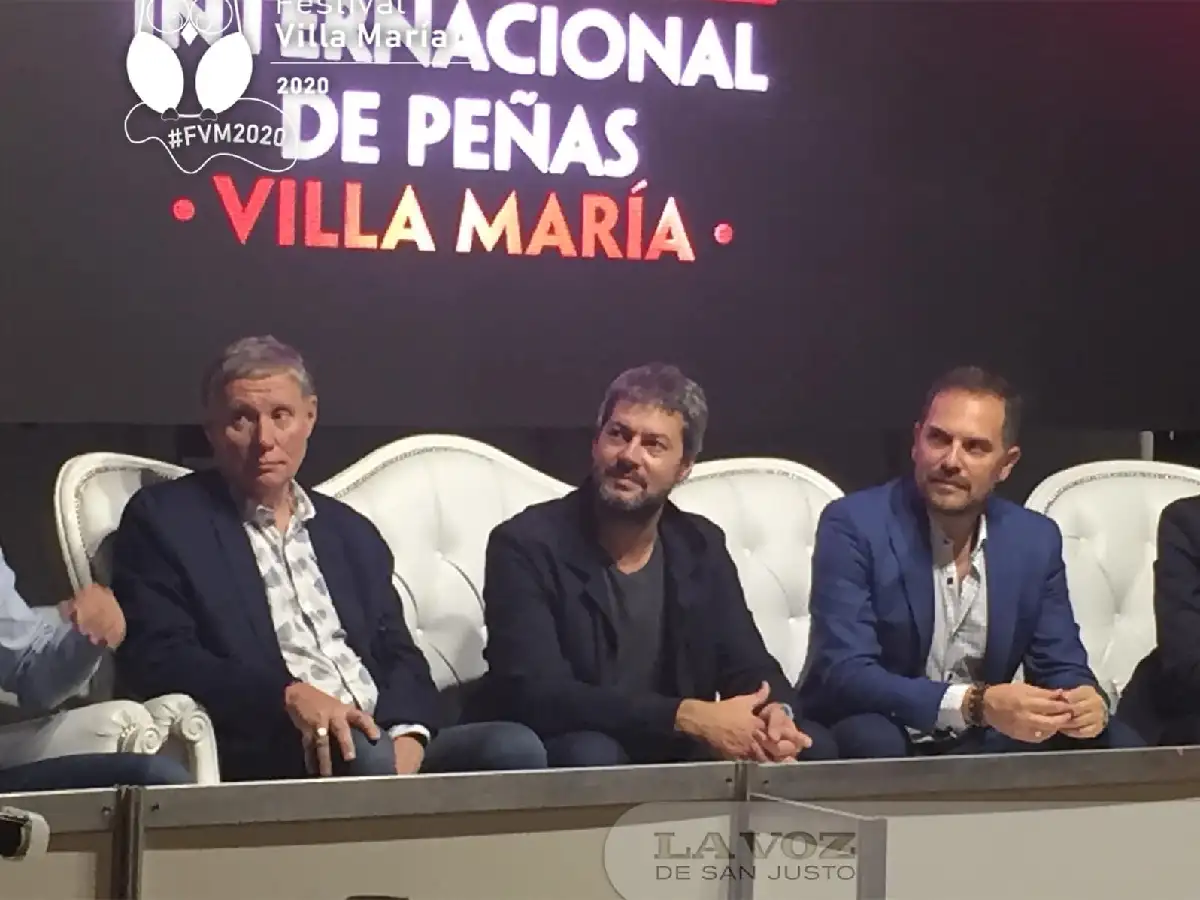 Lammens visitó el festival villamariense 