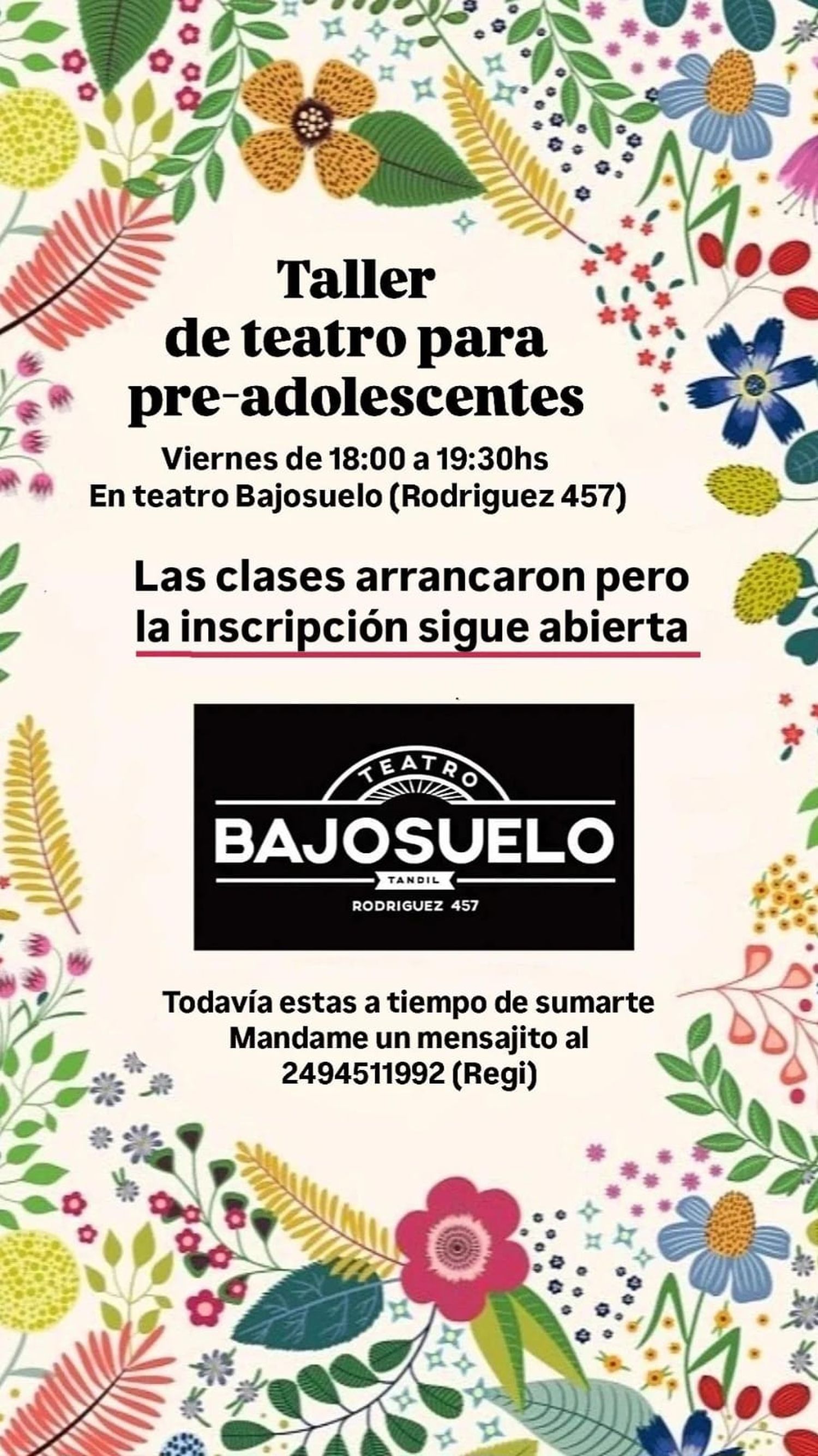 taller teatro