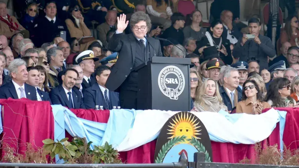 El presidente Javier Milei hizo hincapié en la eliminación del cepo cambiario.