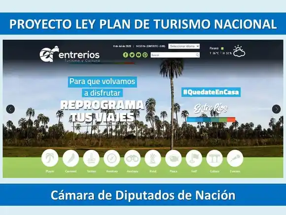El Congreso propone un Plan de Turismo Nacional