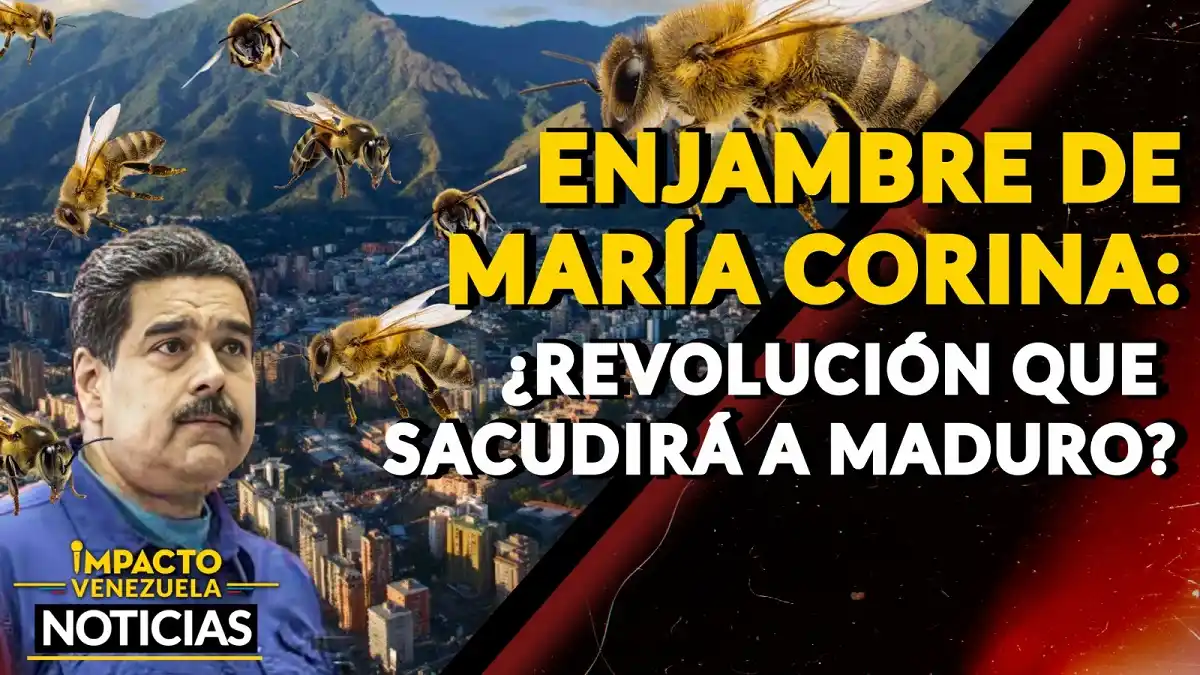 ENJAMBRE DE MARÍA CORINA ¿Revolución que sacudirá a Maduro? – VIDEO