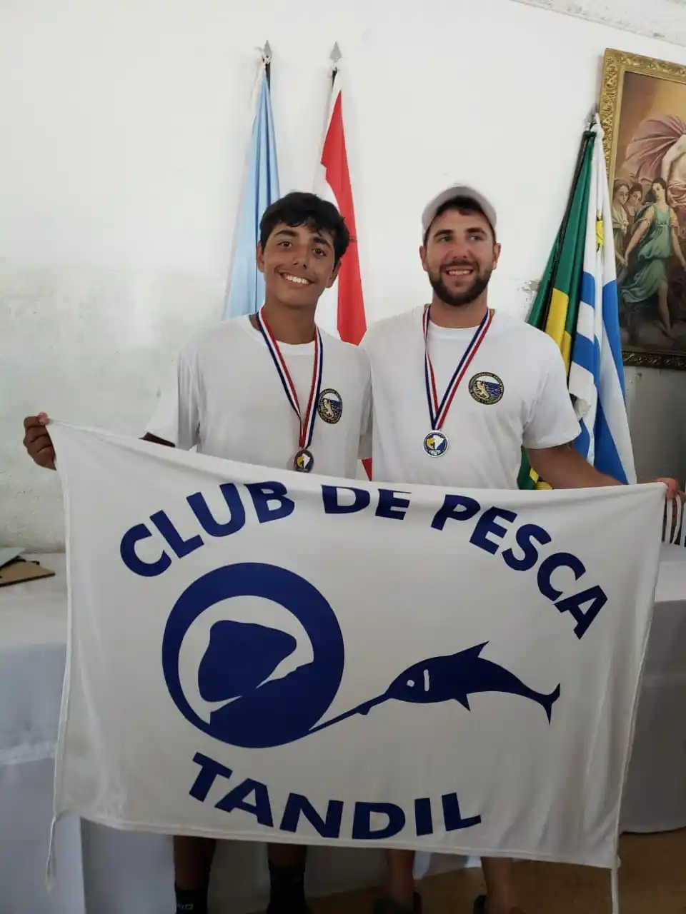 Lagos y Vélez compitieron en Paraguay.