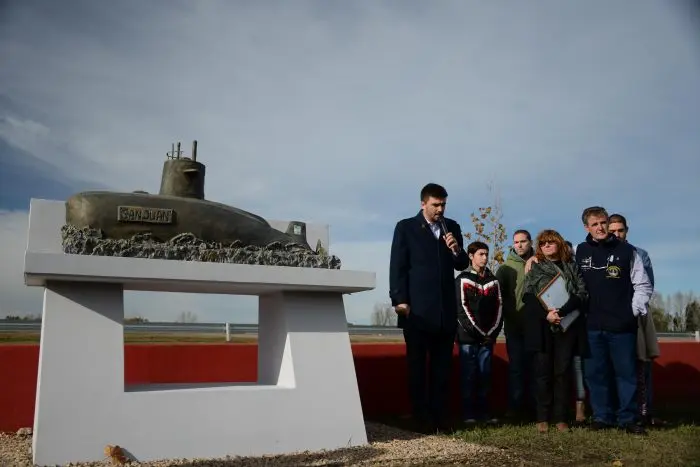 Homenaje al héroe olavarriense del submarino Ara San Juan