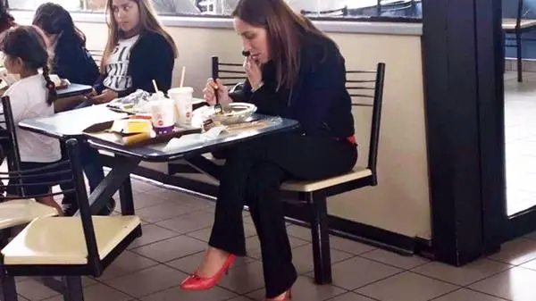 La foto de María Eugenia Vidal que se hizo viral en las redes sociales