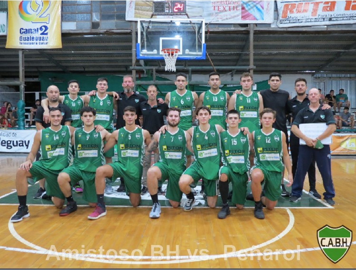 El Verde de calle Centenario ultima los detalles para su debut en la Liga Federal de Básquet 2022.