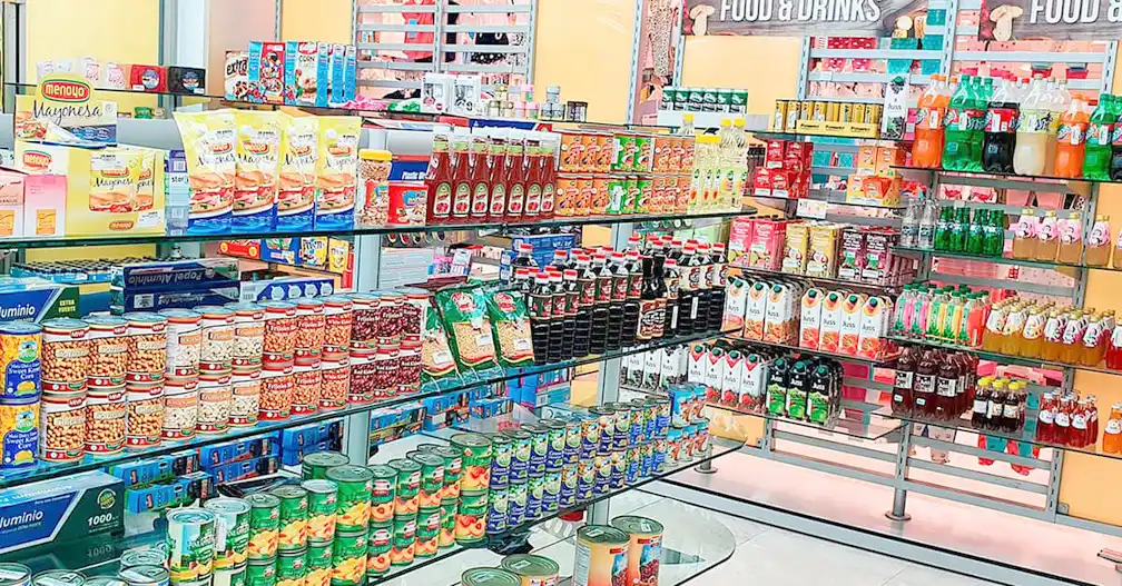 Las ventas de alimentos y bebidas subieron un 1,8% en la comparación interanual.