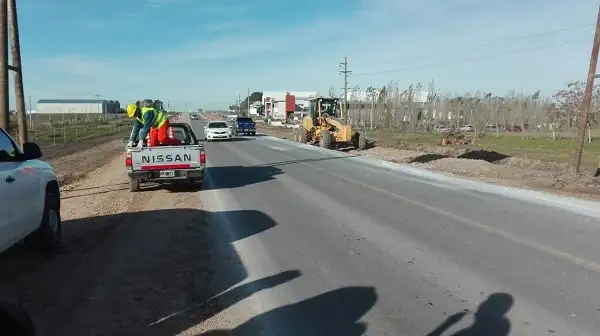 Recorrieron las obras viales del Departamento Gualeguaychú 