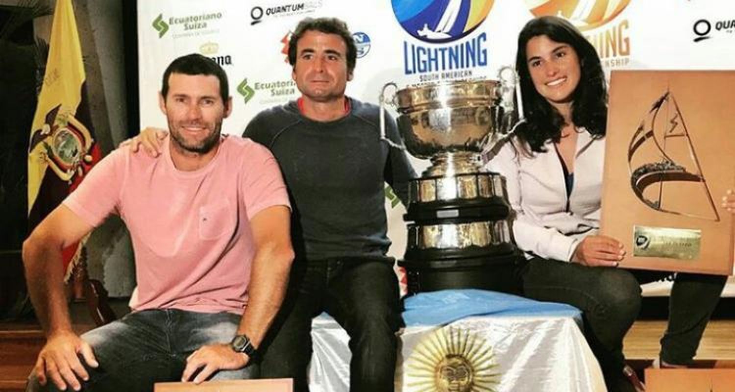 Julio Alsogaray campeón en el Sudamericano de la clase lightning