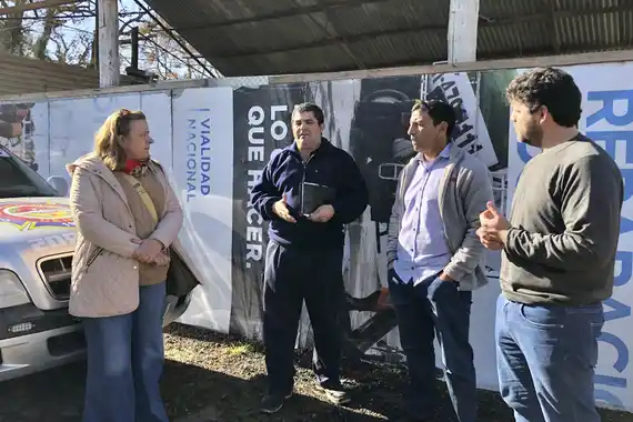 La Provincia refuerza su presencia en el sur entrerriano: Verónica Berisso encabezó agenda de trabajo en Médanos