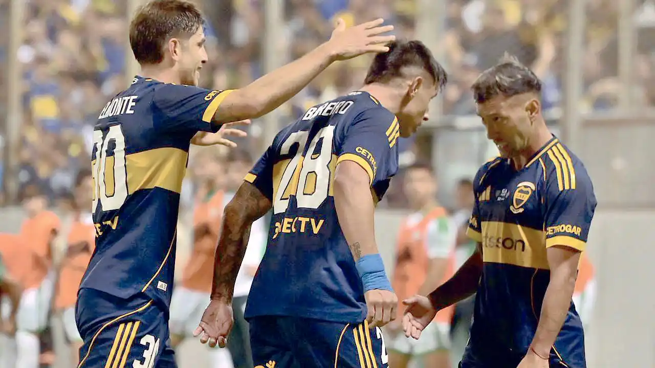 Con dos de Bareiro, Boca venció a Gimnasia y Esgrima de Chivilcoy