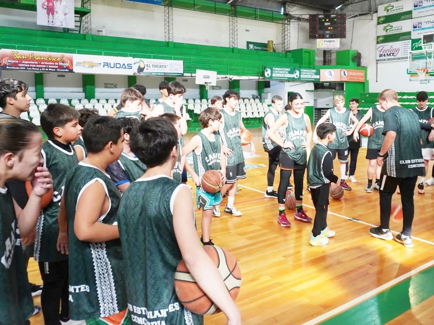 Éxito en la primera edición del Campus “Gigante Verde”  en Estudiantes Concordia