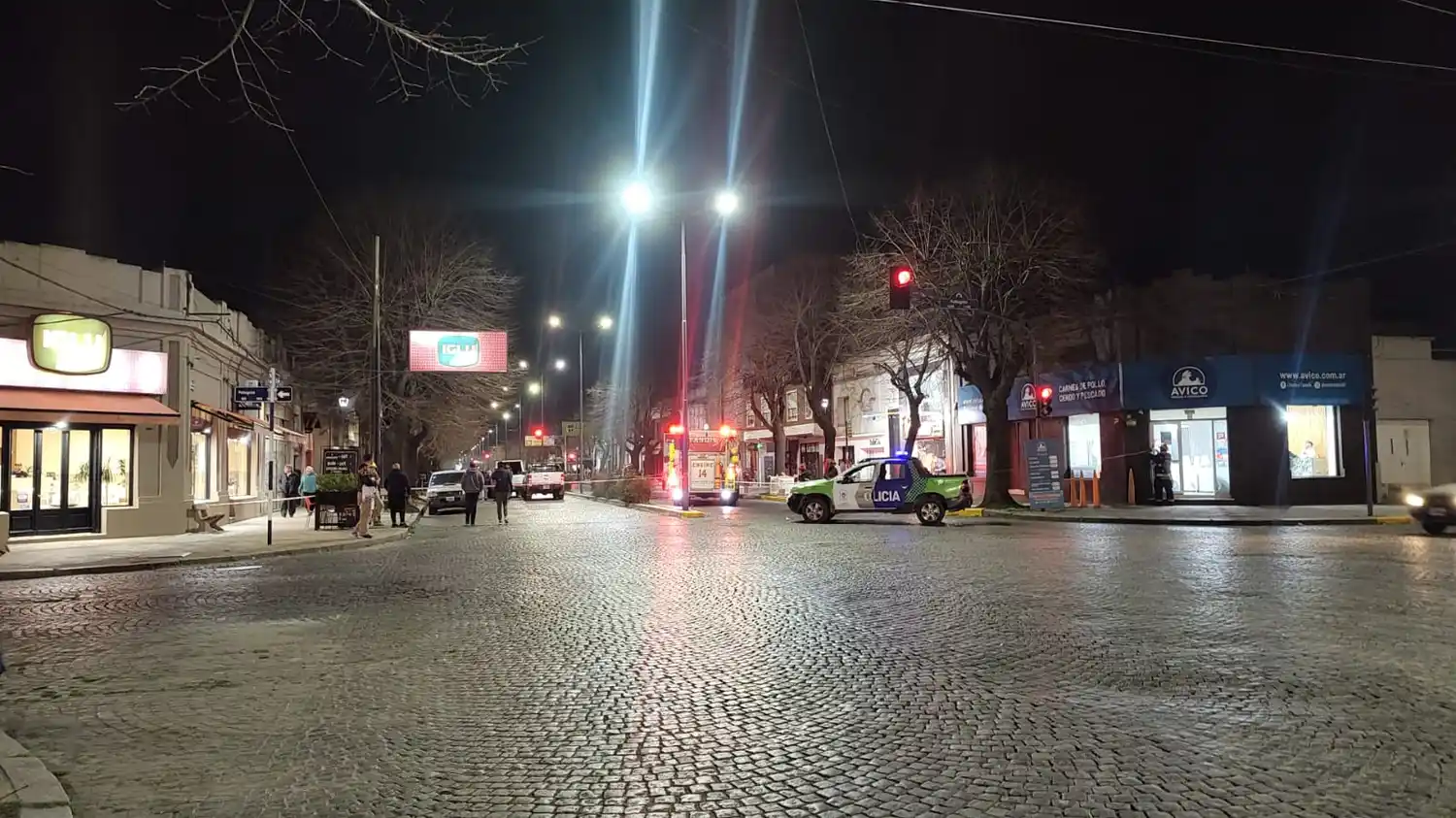 El accidente ocurrió minutos antes de las 20 30.