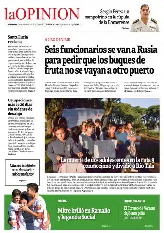Portada de Edición N° 1402