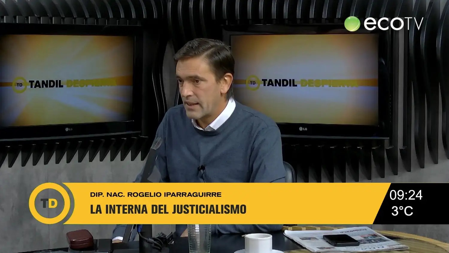 El diputado nacional Rogelio Iparraguirre y un repaso sobre la actualidad política.