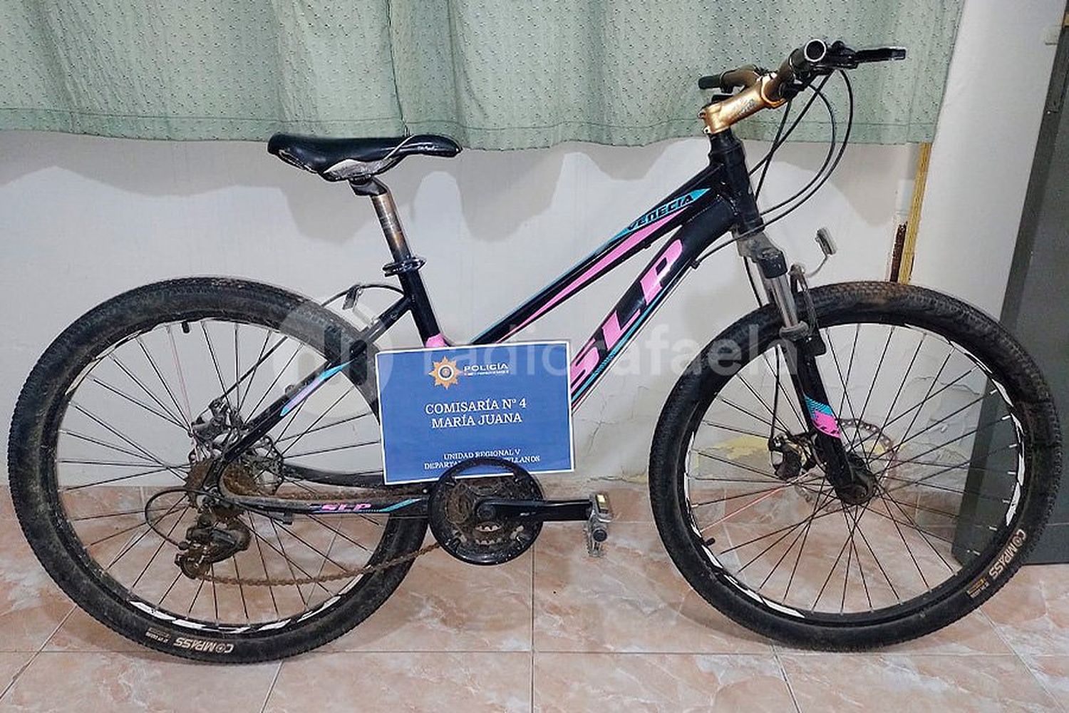 Encontraron en María Juana una bici denunciada como robada en julio