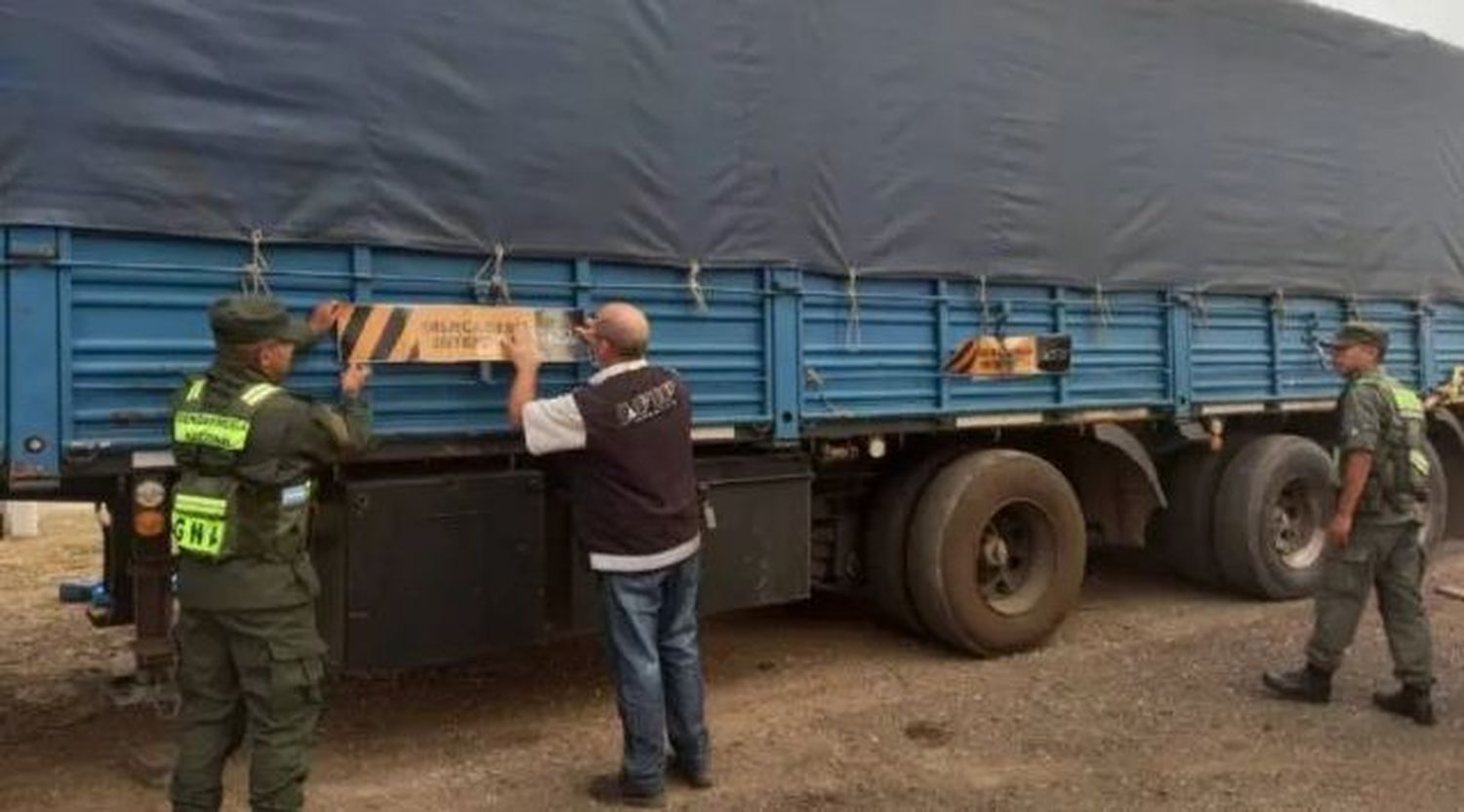 Detectan una multimillonaria carga ilegal de soja en Entre Ríos